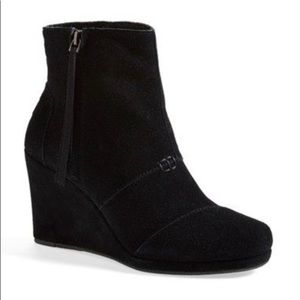 TOMS 'Desert' Wedge High Bootie